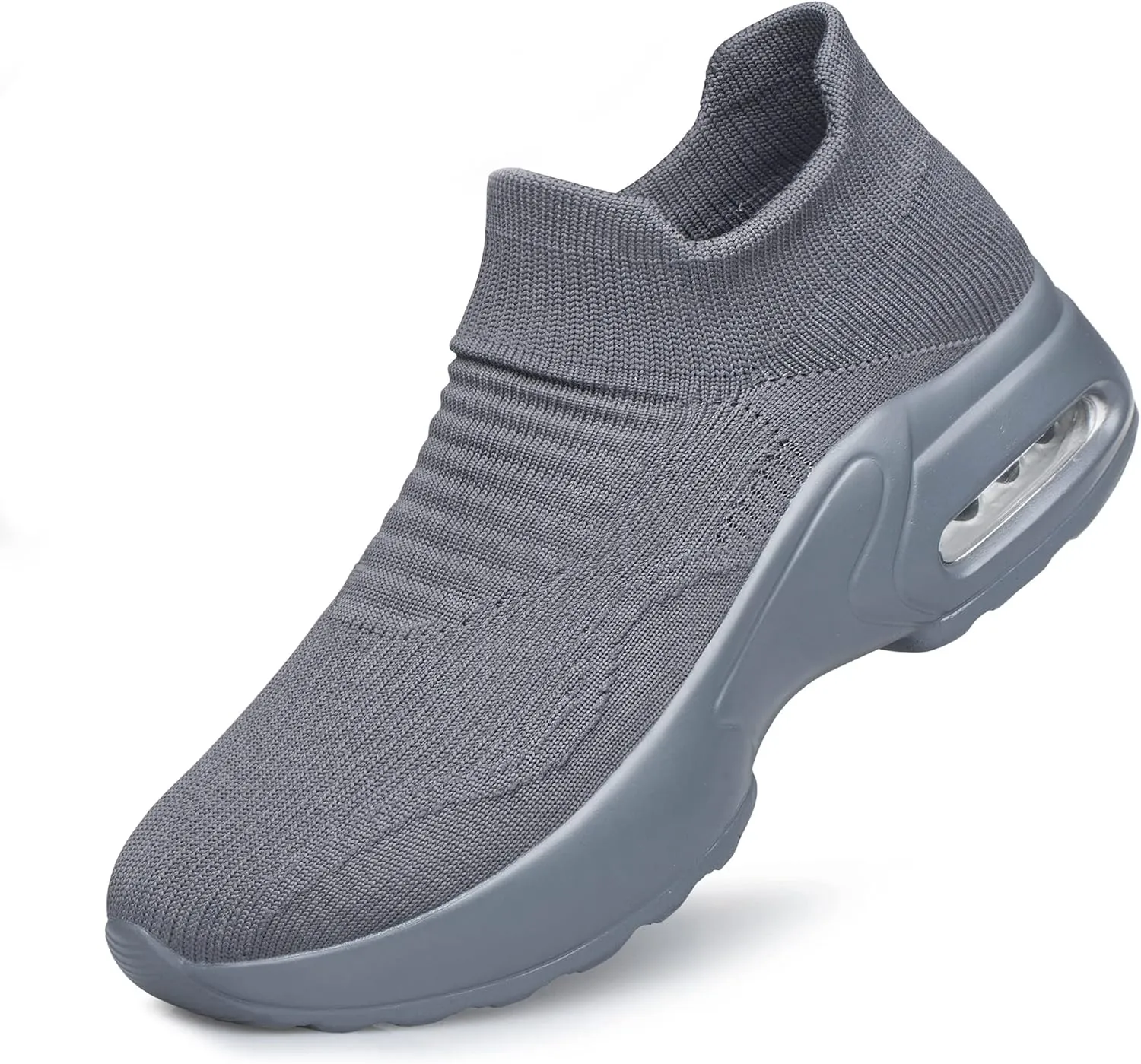 Raoendis Womens Walking Shoes - Sock Sneakers Daily Casual Shoes Slip on Comfortable Nursing Work Shoes