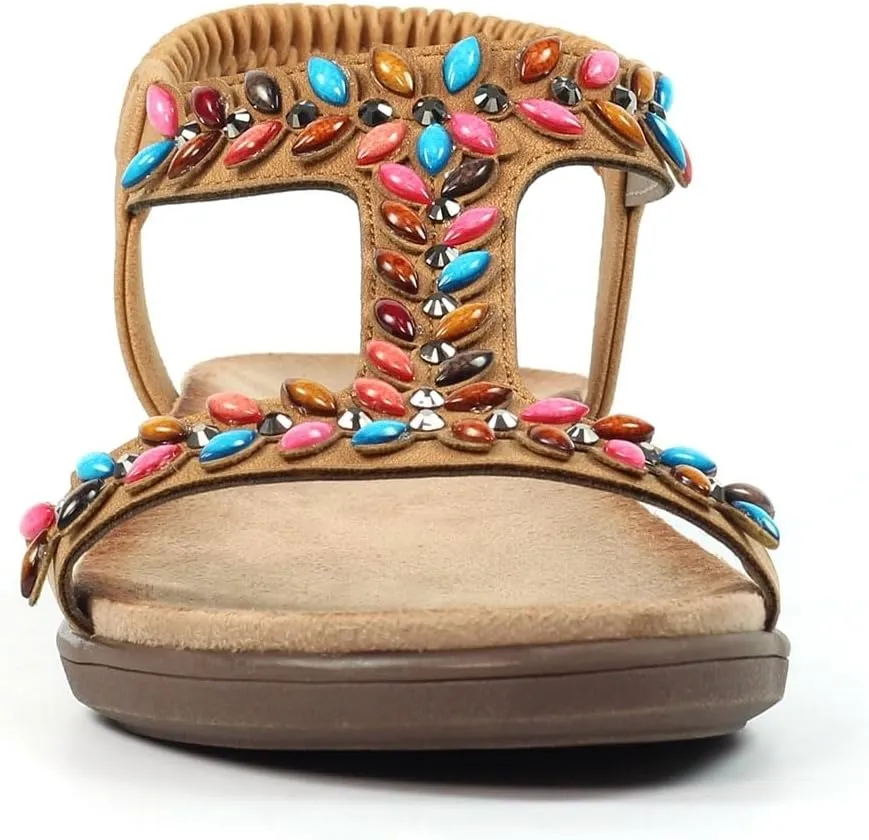 Ravello Women's Camel Sandals
