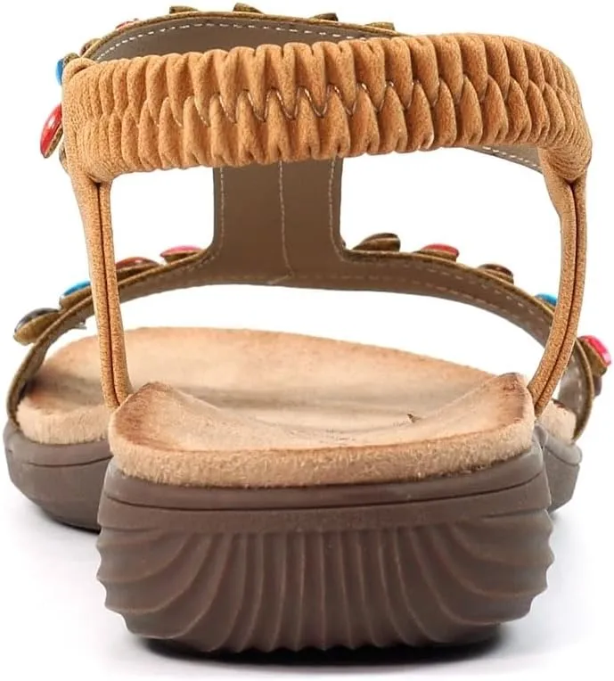 Ravello Women's Camel Sandals