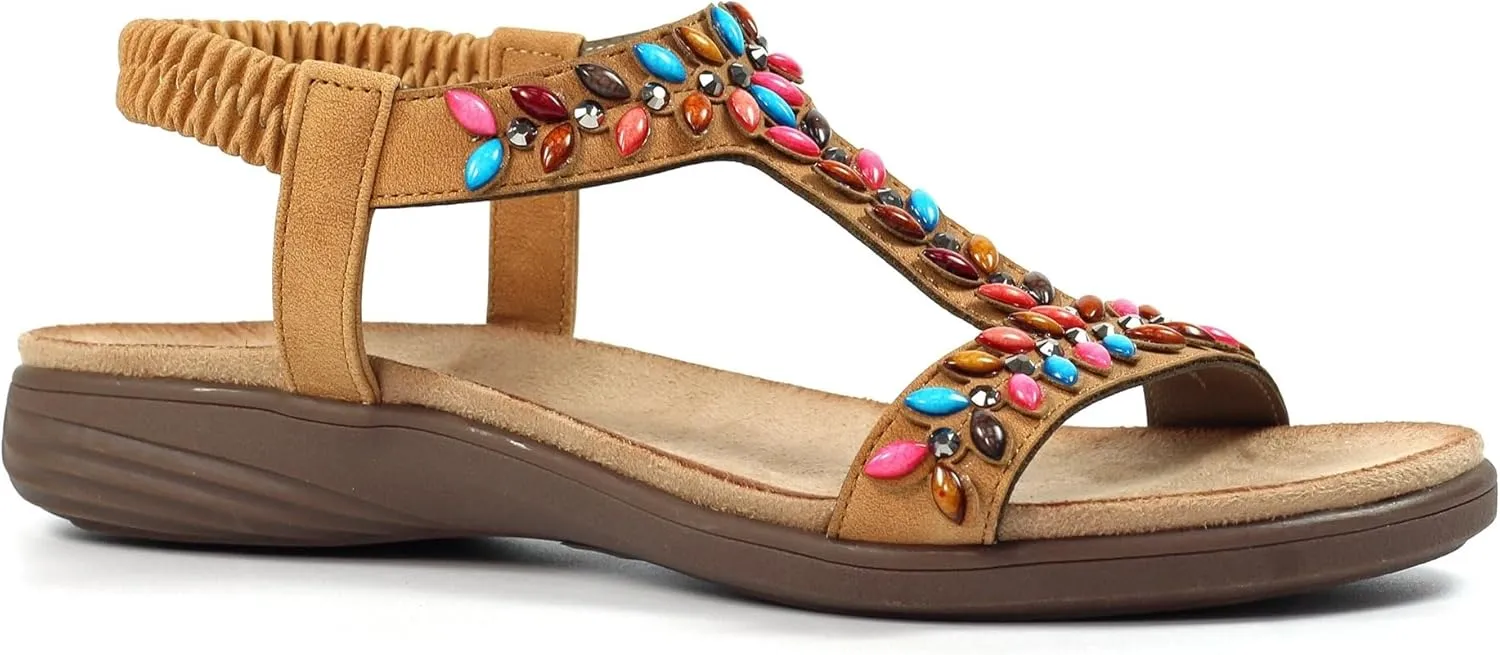 Ravello Women's Camel Sandals