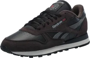 Reebok Unisex Classic Leather Sneakers Legacy, Black/Dark Matter/Grey 5, 10 US Men
