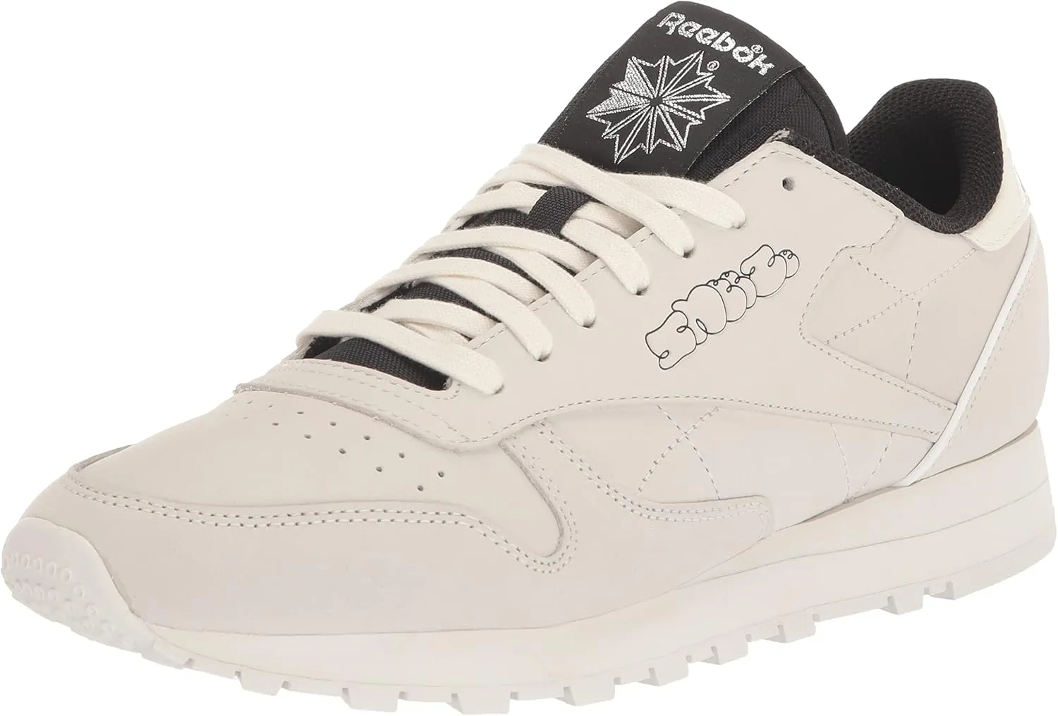 Reebok Unisex Classic Leather Sneakers Legacy, FTWR White/Chalk/Core Black, 8.5 US Men