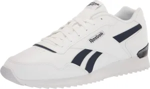Reebok Unisex Glide Sneaker, Footwear White/Vector Navy/Footwear WhiteV1, 12 US Men