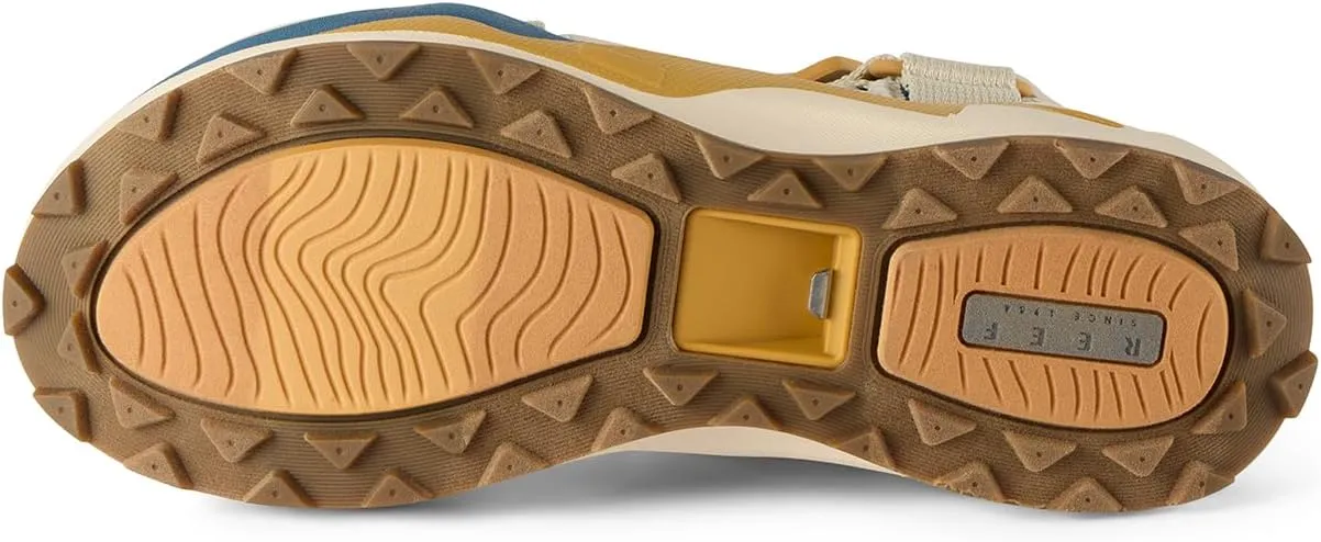 REEF Cross Shore Men's Casual Sport Sandal, Adjustable Straps, Supportive Footbed, No Slip Traction