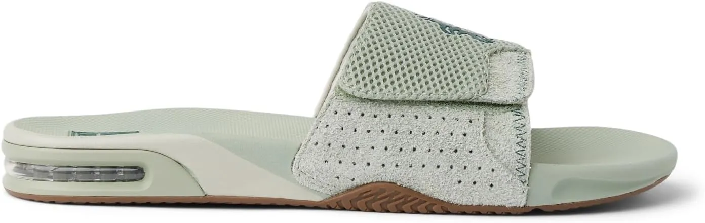 REEF Fanning Slide Men's Bottle Opener Sandal, Arch Support, Durable Outsole, Water Friendly
