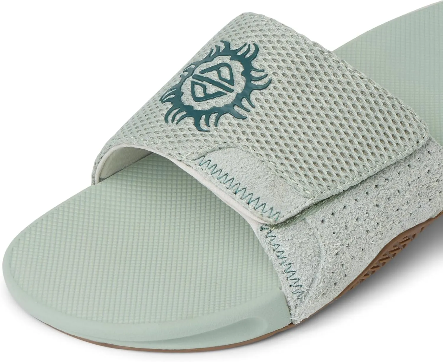 REEF Fanning Slide Men's Bottle Opener Sandal, Arch Support, Durable Outsole, Water Friendly