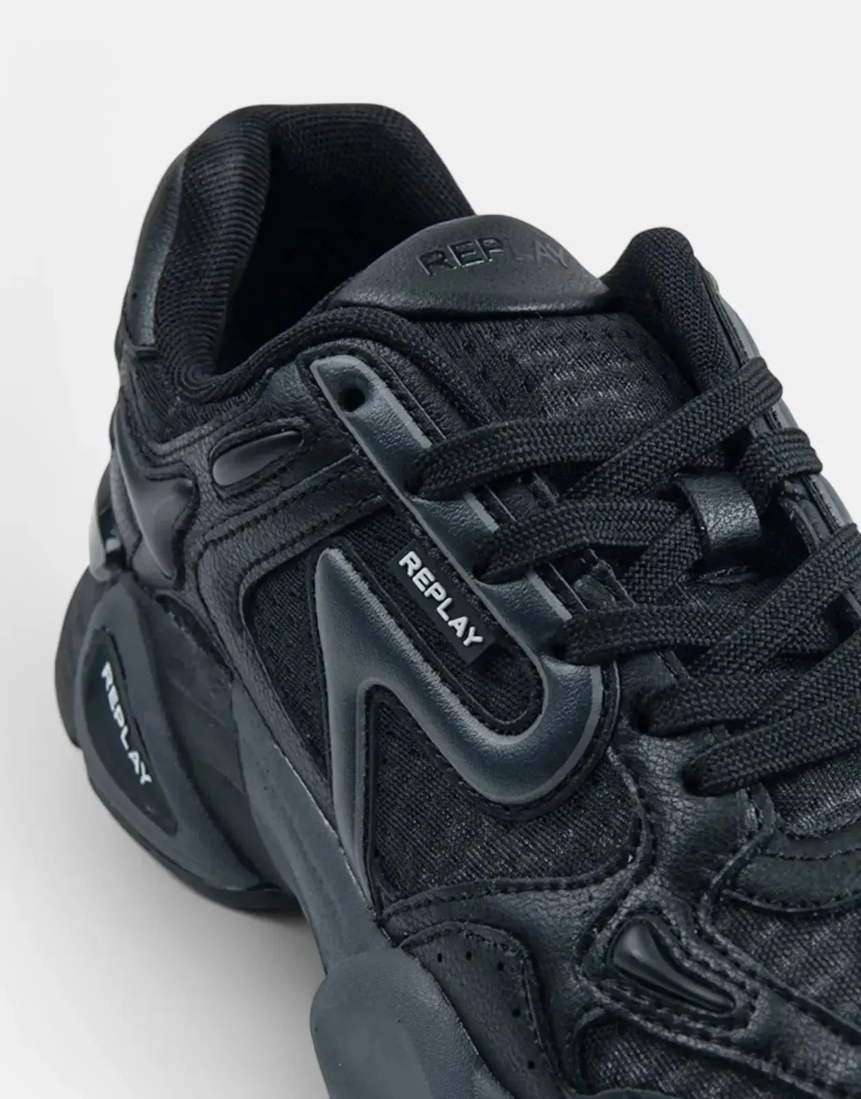 Replay Destiny M Black Sneakers