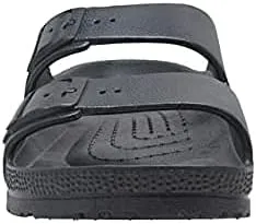RocSoc Tecs Two Strap PVC Summer Sandals For Men, Blister Resistant, Eco Friendly, UV Protected Open Toe Versatile Grippy Sandal