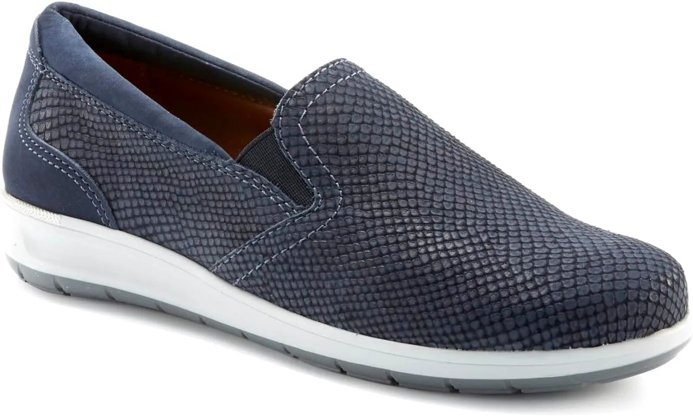 Ros Hommerson Women's Orleans Comfortable Print Patterned Slip-on Sneaker