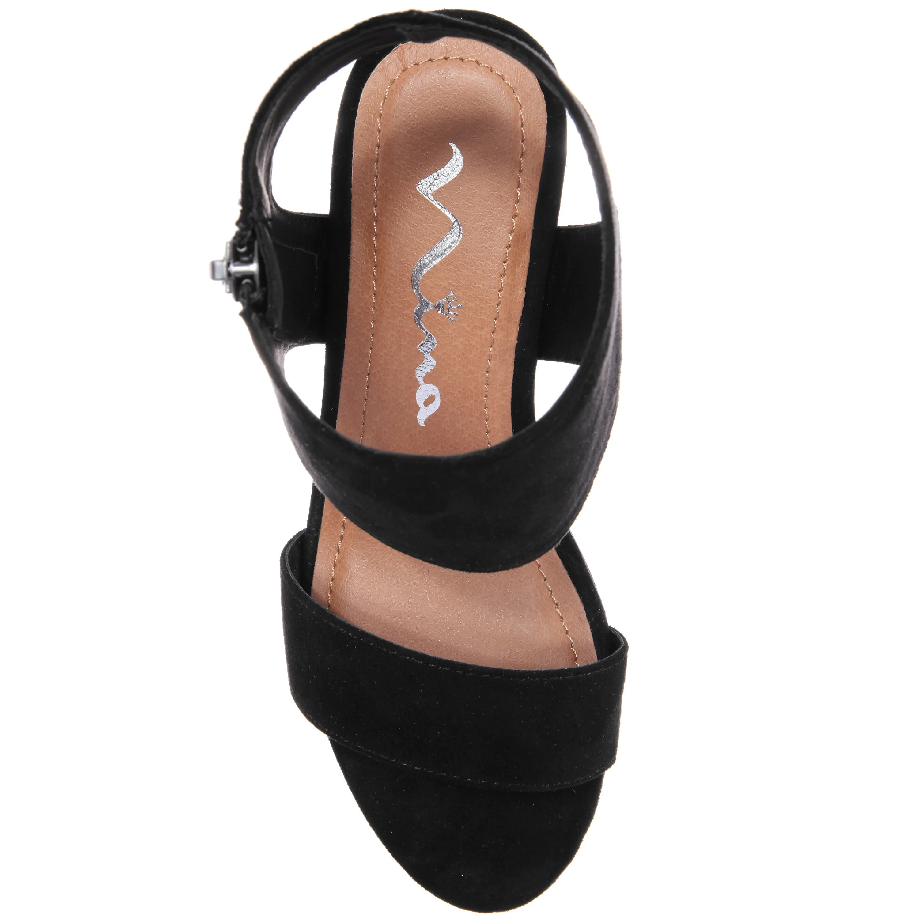 ROSALEE-BLACK MICROSUEDE