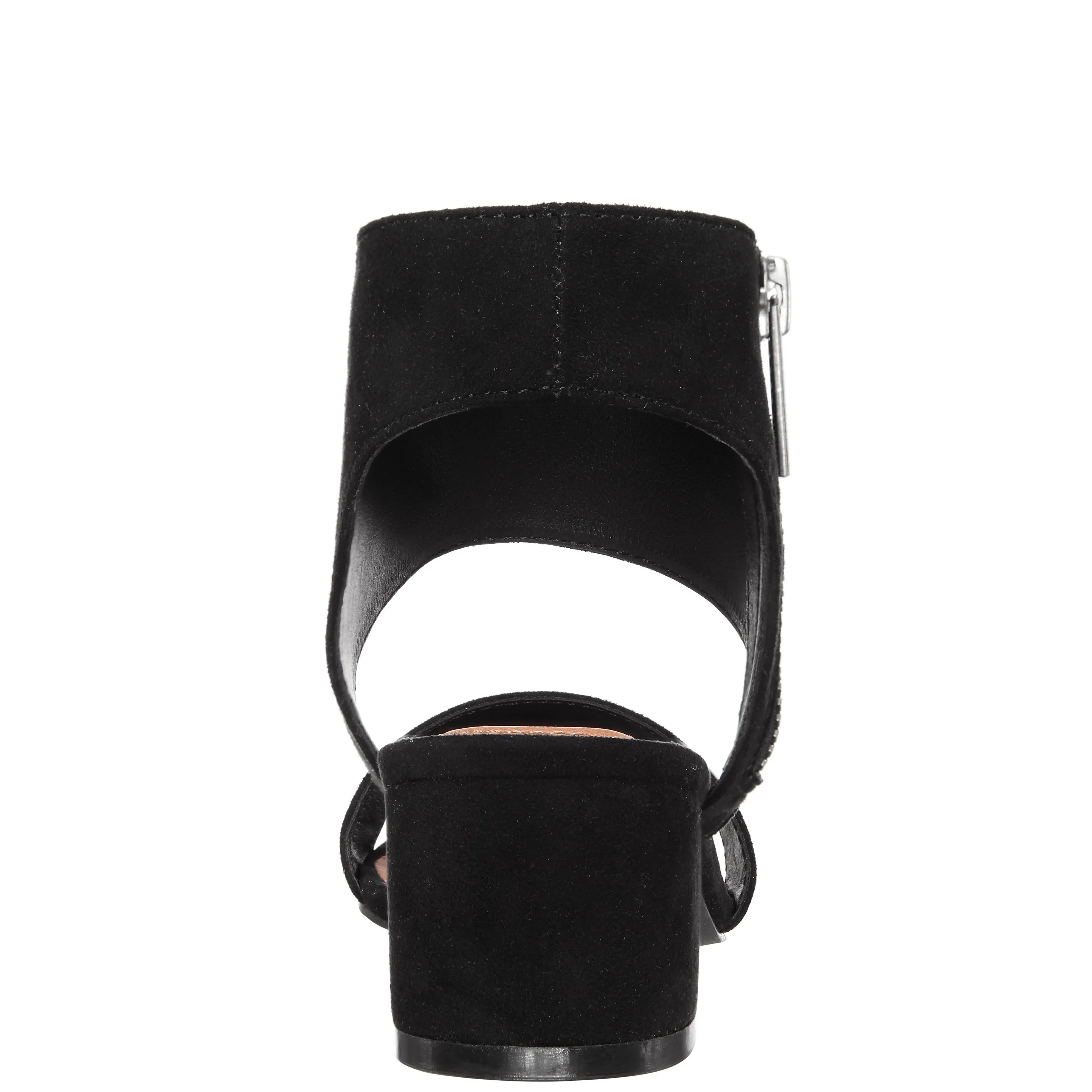 ROSALEE-BLACK MICROSUEDE