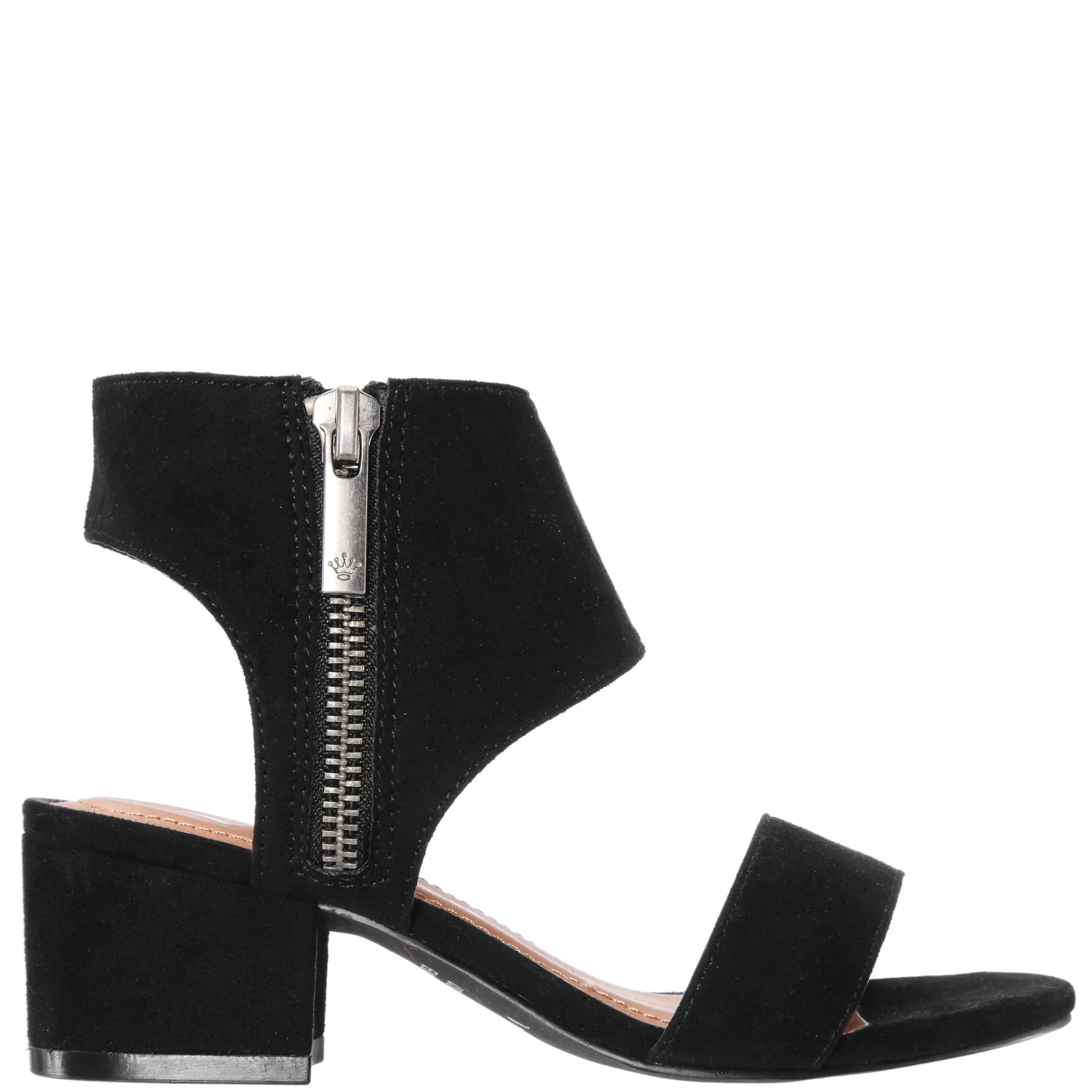 ROSALEE-BLACK MICROSUEDE