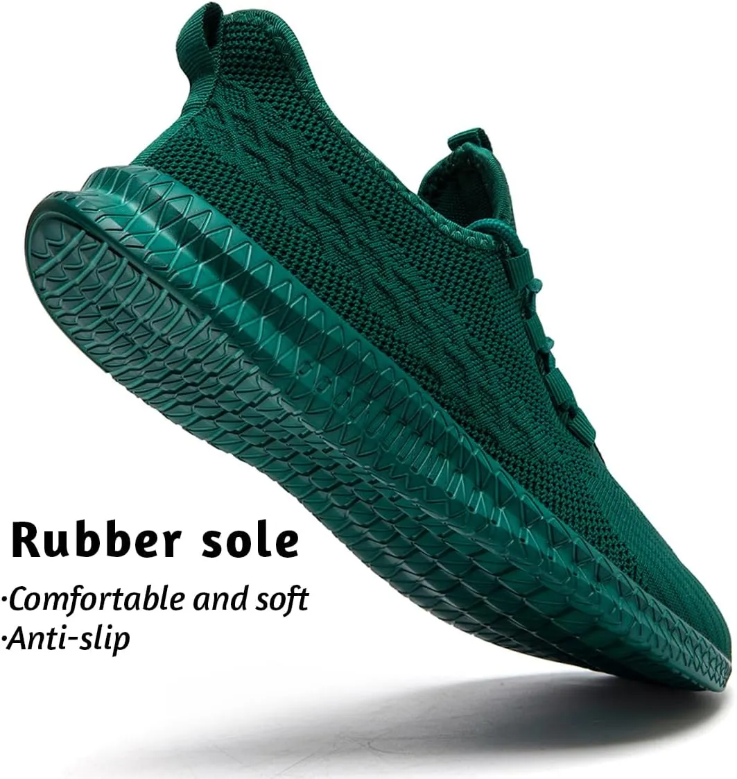 Running Shoes for Men Casual Slip on Tennis Shoes Fashion Sneaker Lightweight Breathable Gym Athletic Sports Walking Shoes