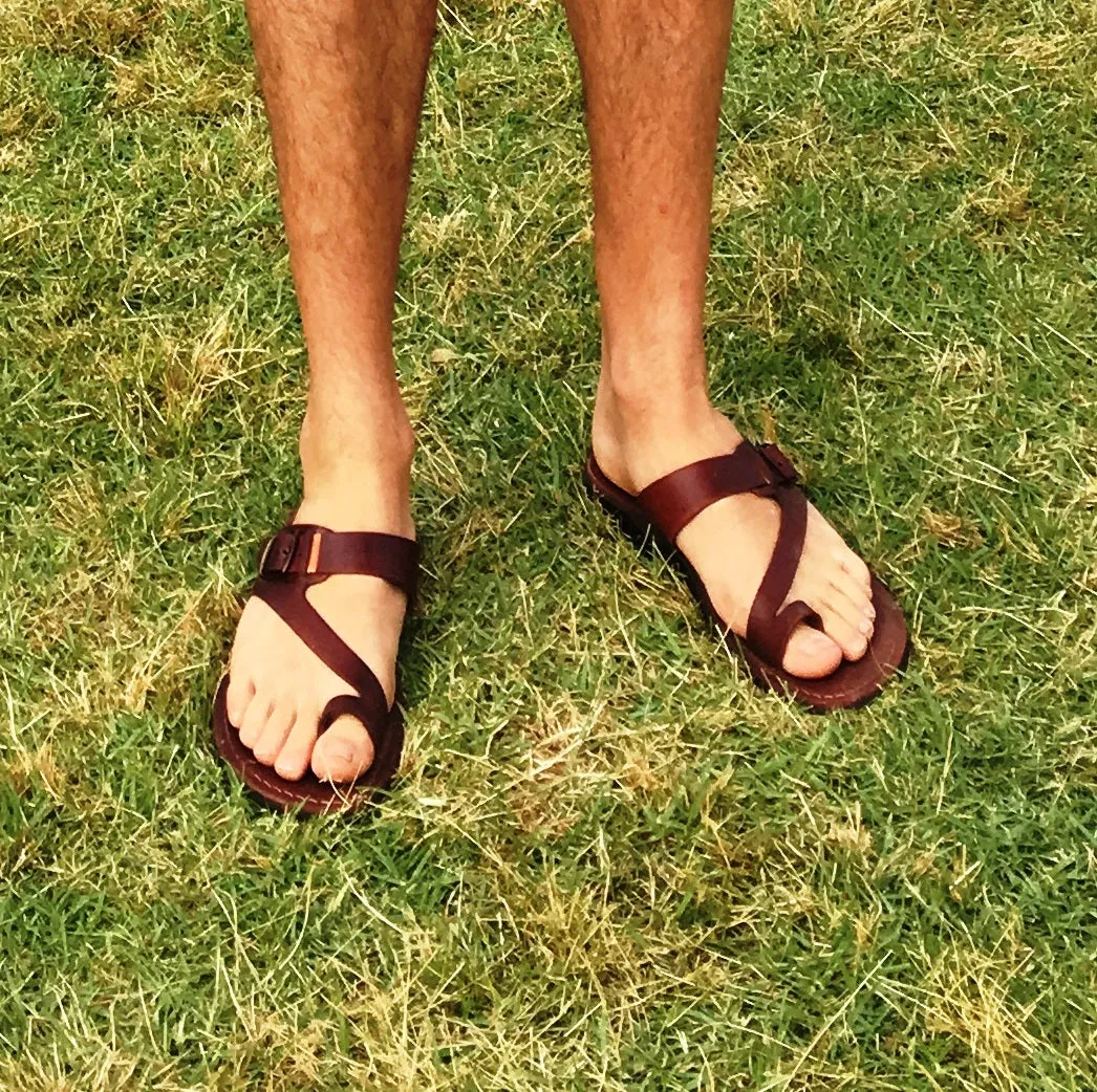 'Samson' Leather Sandals