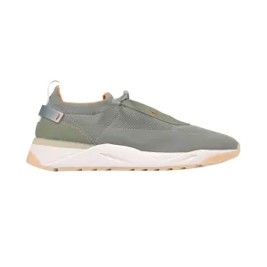 Santoni Men's Drowse Sneaker with Contrast Sole