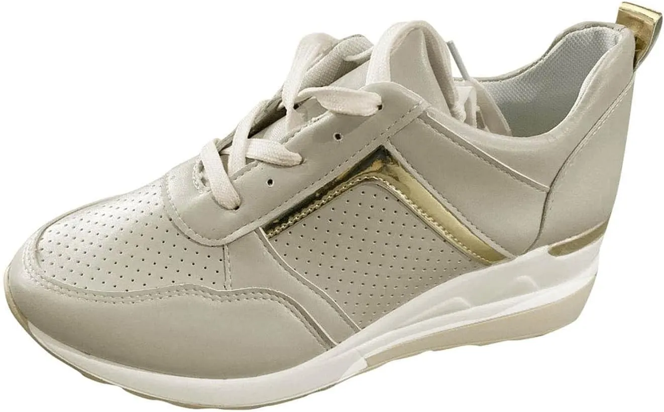 SBGMoSJ Running Shoes for Women Wide Foot Slip On Shoes for Women Indoor Womens Slip On Shoes Wide Width Size 9 Women's Wide Width Slip On Sneakers Zapatos Antideslizante para Mujer Lindos