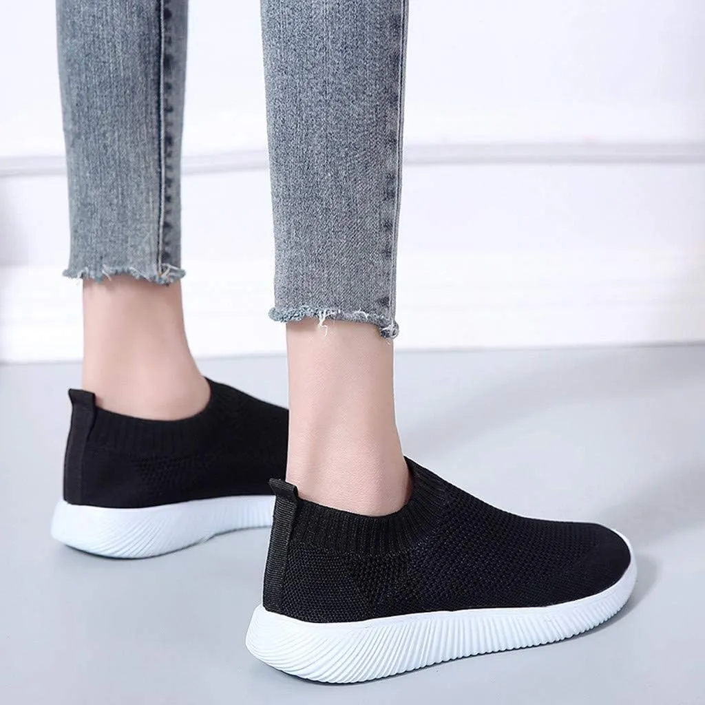SBGMoSJ Women Sneakers Black Tenis OrtopéDicos para Mujer para Caminar Extra Wide Gym Shoes for Women Running Shoes Womens Lightweight Fashion Sport Sneakers Black Slip On Shoes Women Size 11