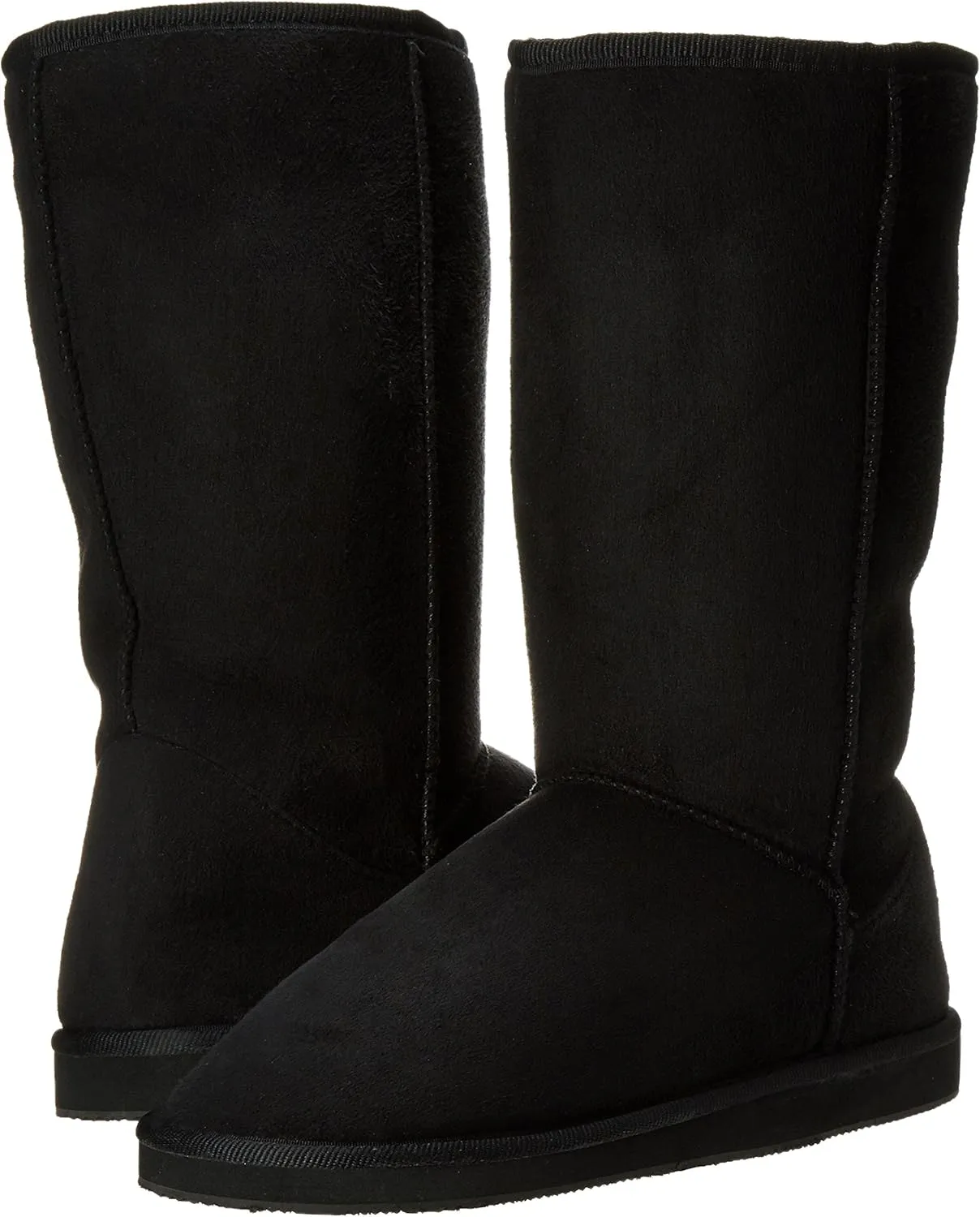 Shoes 18 Womens Boots Mid Calf 12" Australian Classic Tall Faux Sheepskin Fur