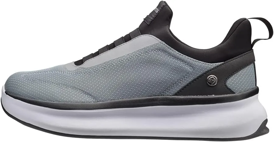 Silvert's Adaptive Clothing & Footwear Men’s Extra Wide Comfortable Slip On Sneakers Without Laces