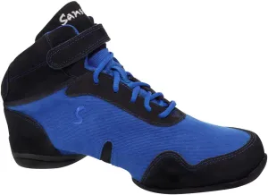 Skazz by Sansha Women's Dance Studio Exercise Sneakers Mesh Suede BOOMELIGHT, Blue/Black,11.5