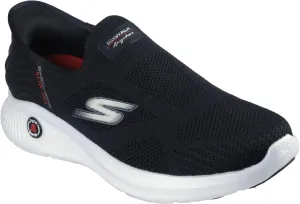 Skechers - Mens Go Walk Anywhere - The Tourist Slip On Shoes, Color Black/White, Size: 14 XW US