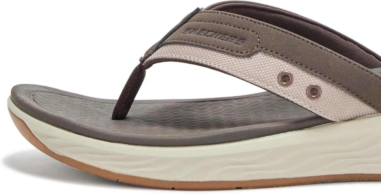 Skechers Men's Silva-Falco Thong Sandal