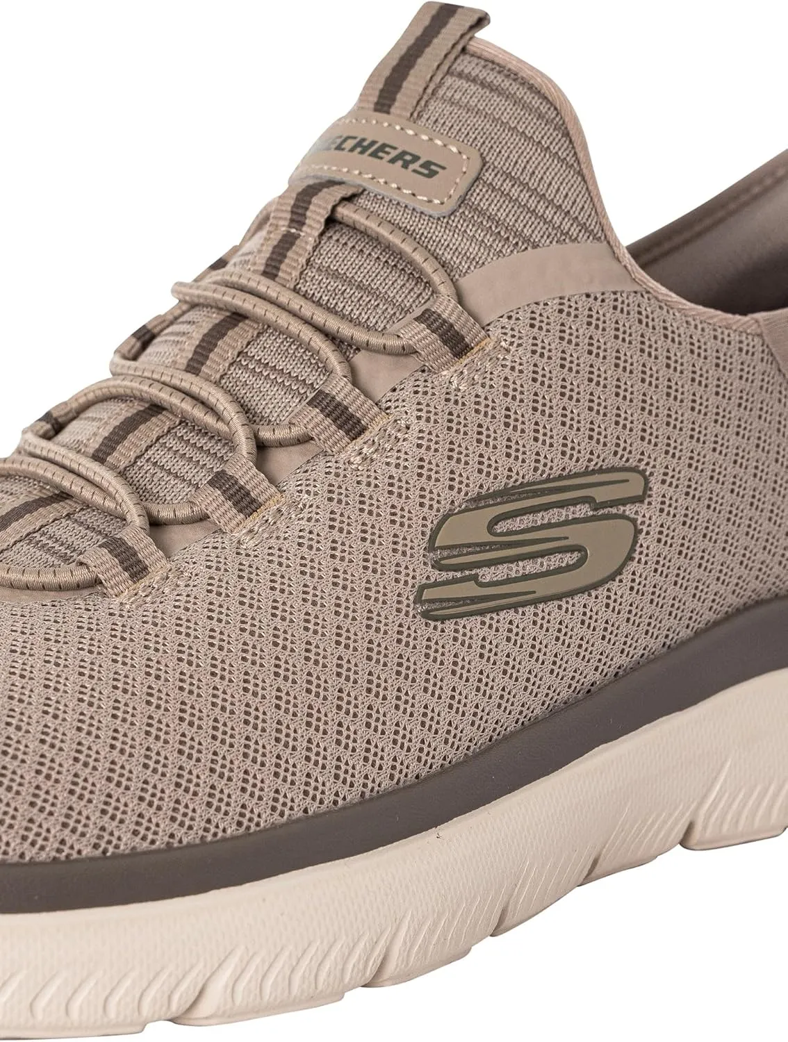 Skechers Men's Slip Ins Summits High Range Trainers, Grey