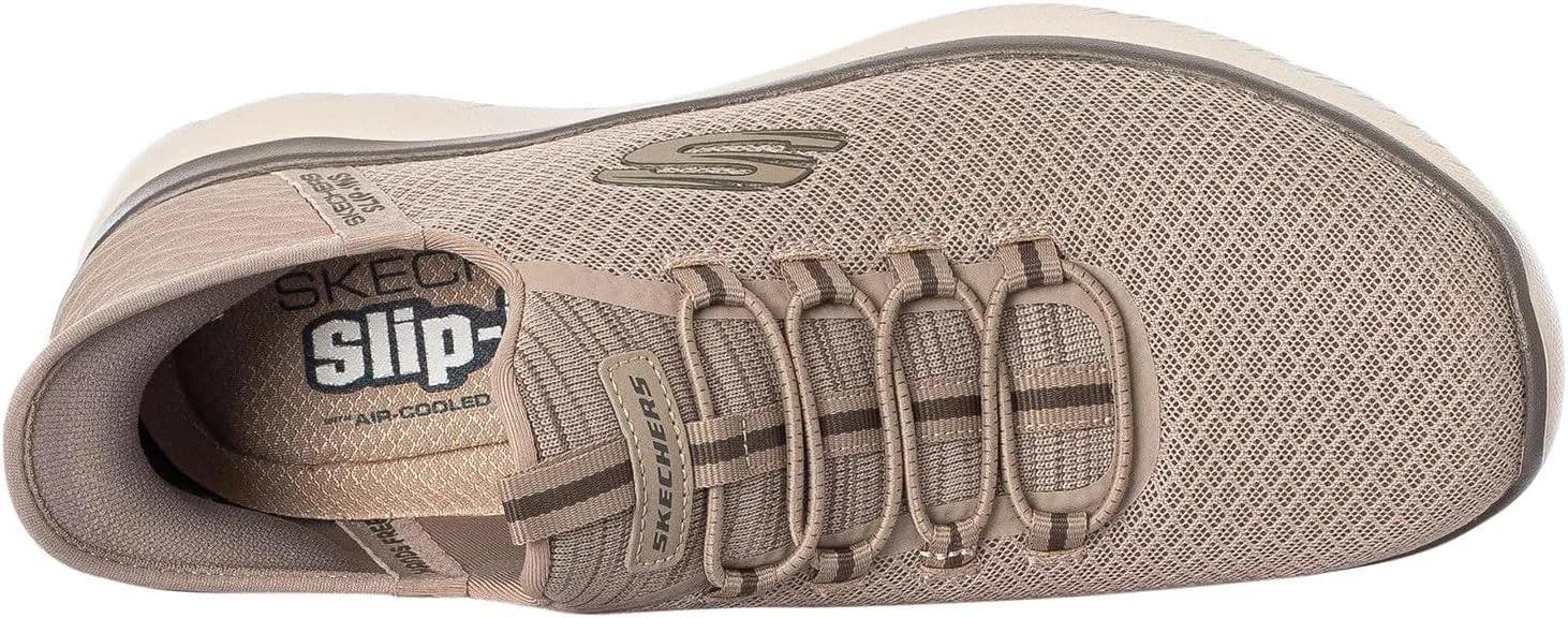 Skechers Men's Slip Ins Summits High Range Trainers, Grey
