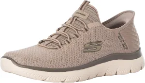 Skechers Men's Slip Ins Summits High Range Trainers, Grey