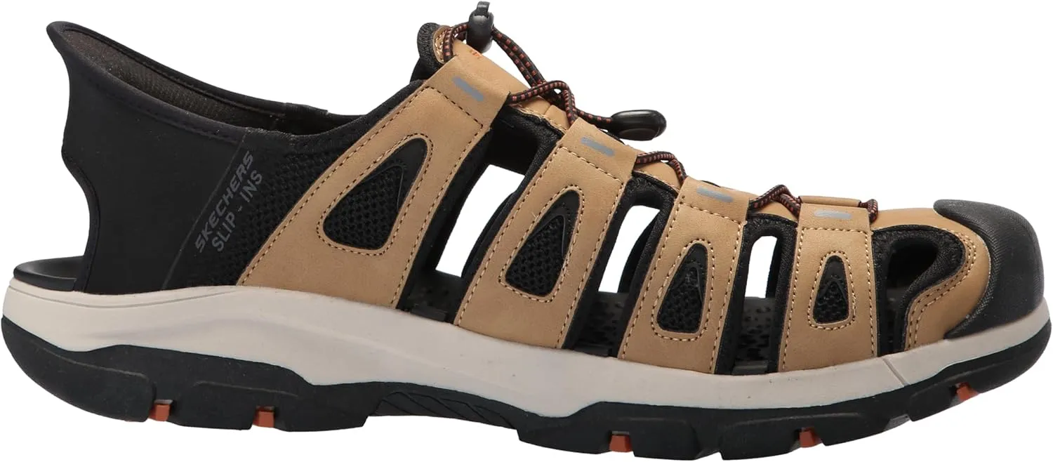 Skechers Men's Tresmen-Norvick 205187 Enclosed Slip-Ins Fisherman Sandal
