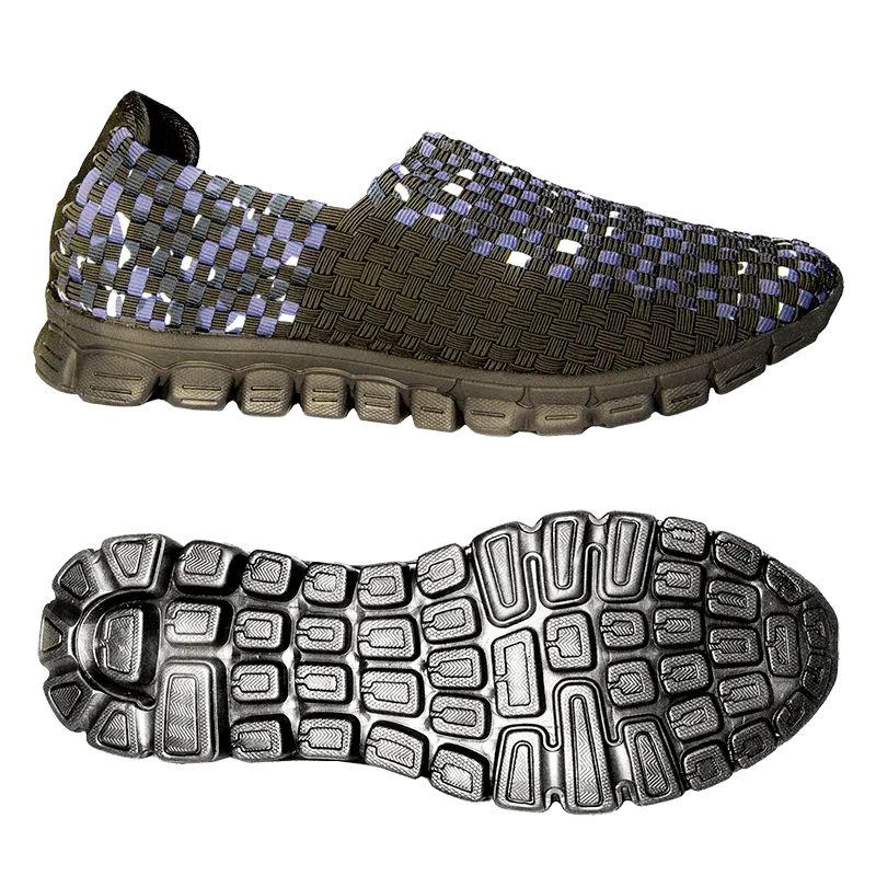 Skooda Black Speckle Slip on leisure and water shoes