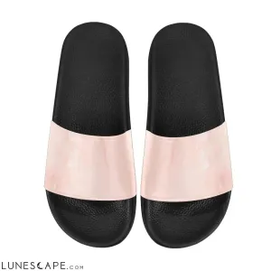Slip On Beach Slides - Pearl Pink