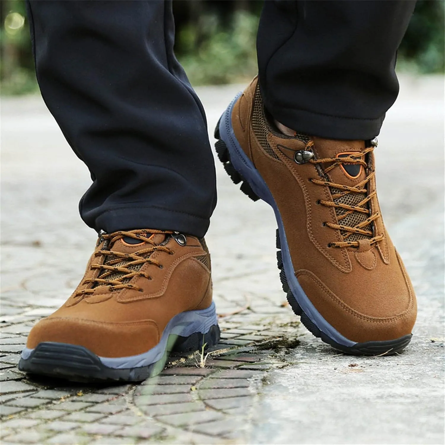Slip on Loafers Men’s Hiking Shoes Lightweight Walking Shoes Comfortable Trekking and Trail Shoes for Outdoor Driving