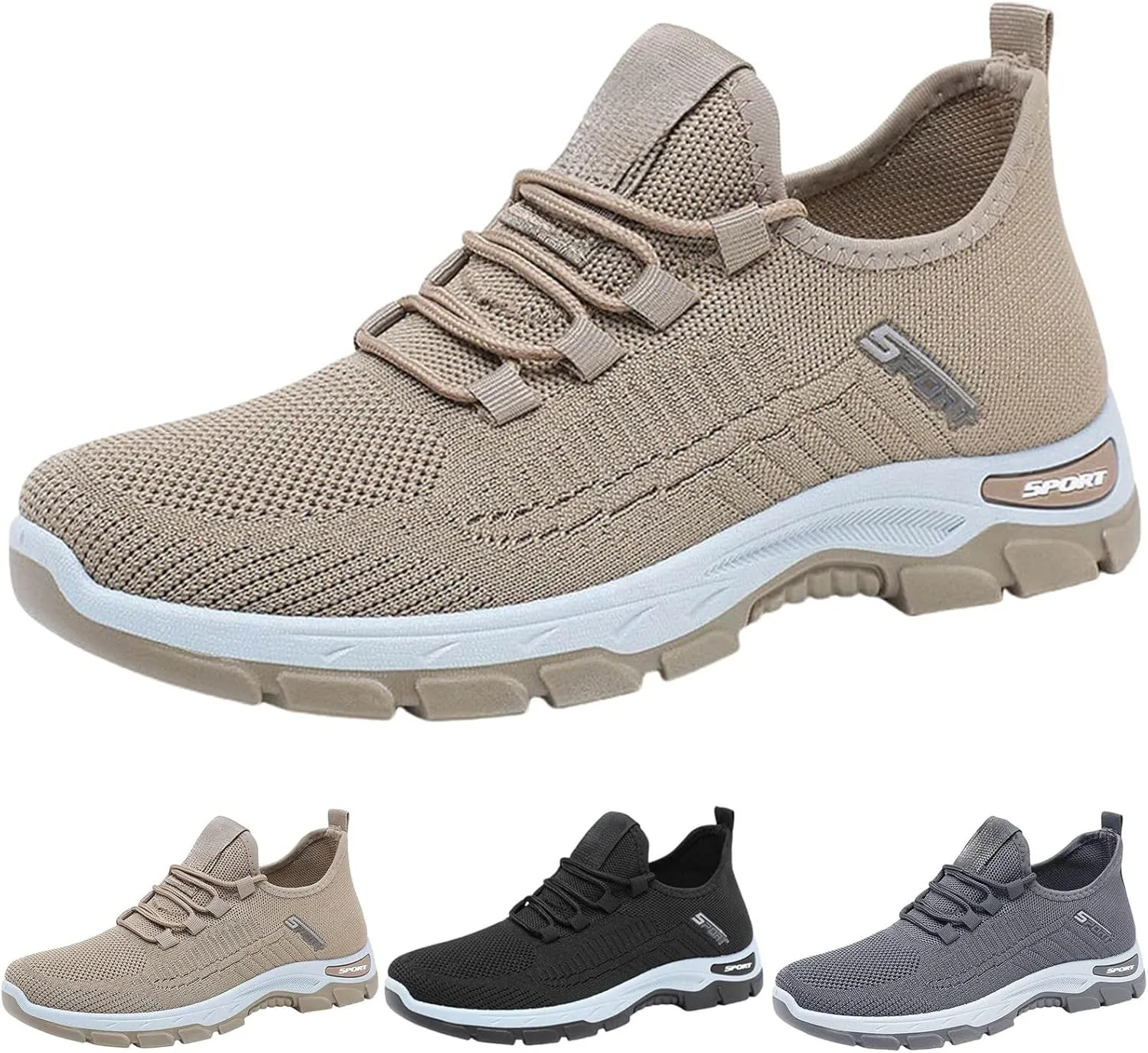 Slip on Sneakers for Women Chunky Fashion Sneakers Platform Lace-Up Comfortable Sneakers Casual Walking Shoes