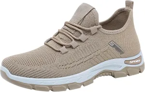 Slip on Sneakers for Women Chunky Fashion Sneakers Platform Lace-Up Comfortable Sneakers Casual Walking Shoes