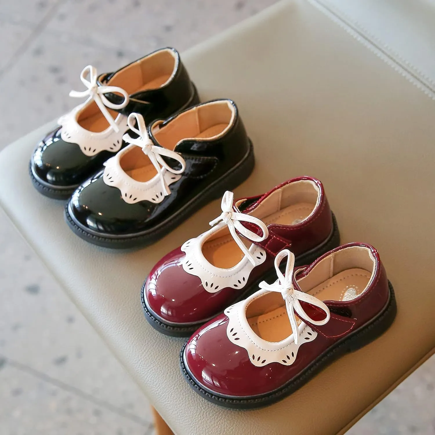 Slipper Boot Toddler Girl Toddler Little Girl Oxfords Dress Shoes Ballet Flats For Girl Kids Shoes Size 4