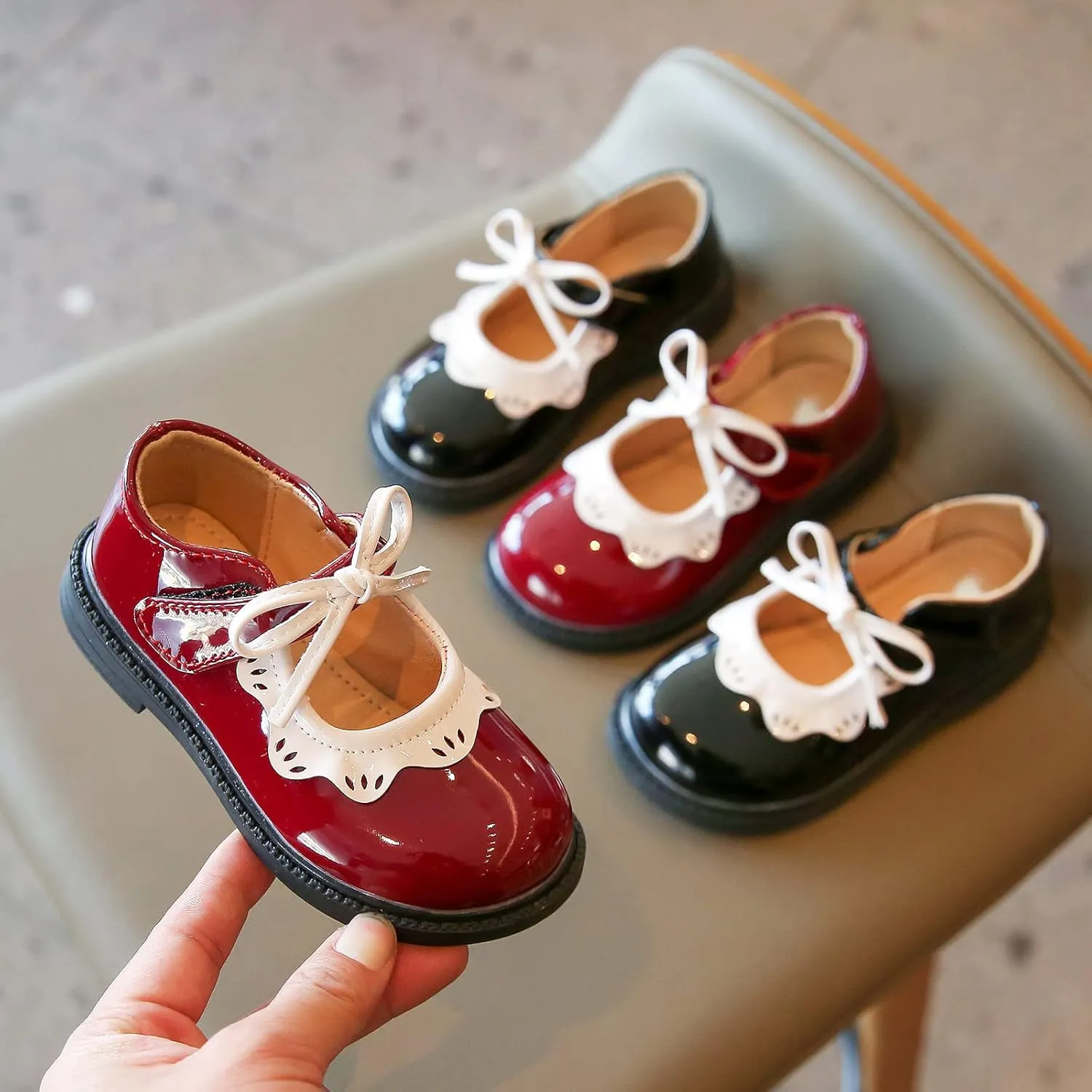 Slipper Boot Toddler Girl Toddler Little Girl Oxfords Dress Shoes Ballet Flats For Girl Kids Shoes Size 4