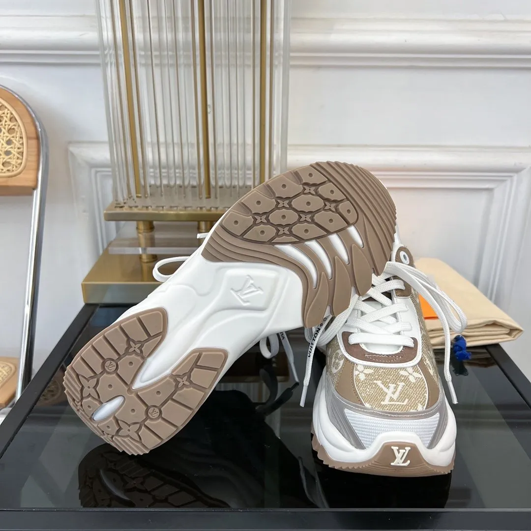 SNEAKER Most-wanted RUN Vuitton Louis Best value BROWN 55