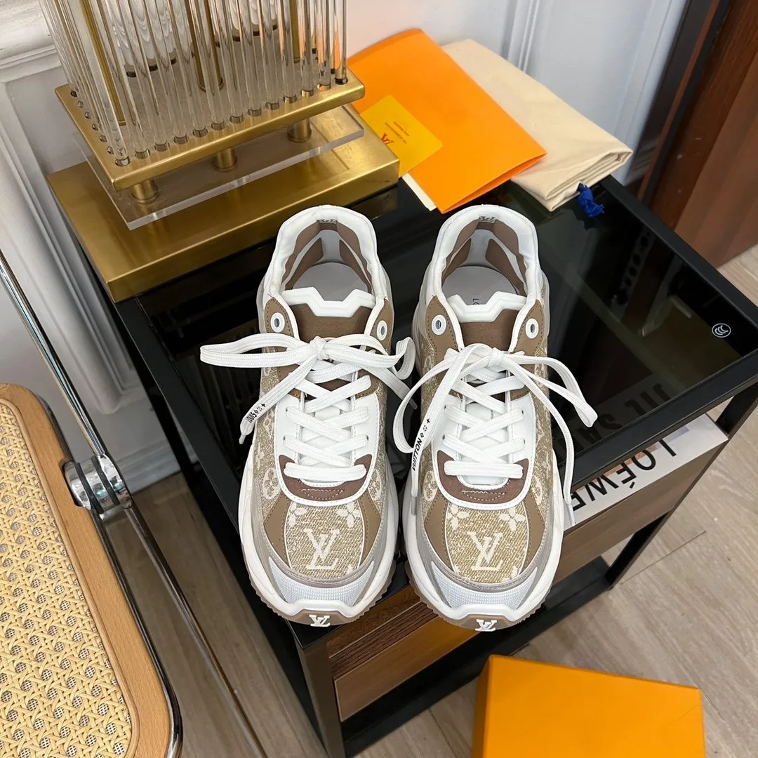 SNEAKER Most-wanted RUN Vuitton Louis Best value BROWN 55
