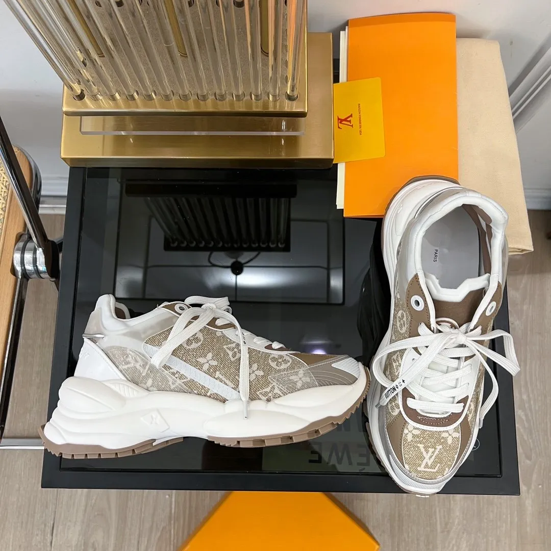 SNEAKER Most-wanted RUN Vuitton Louis Best value BROWN 55