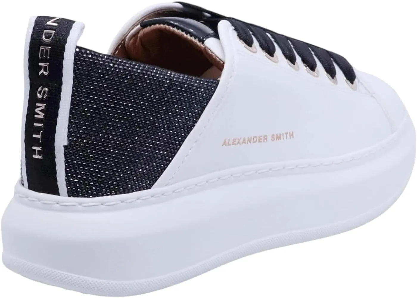 Sneakers Alexander Smith Donna Bianco/Nero
