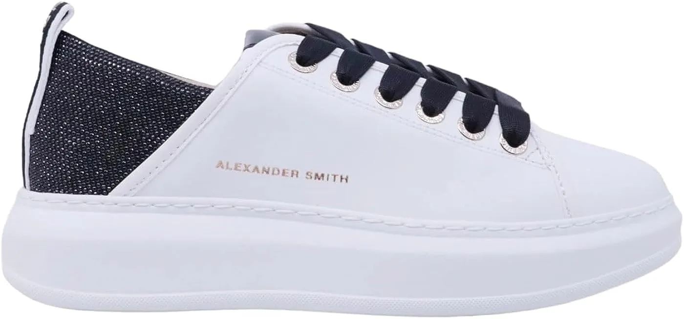 Sneakers Alexander Smith Donna Bianco/Nero