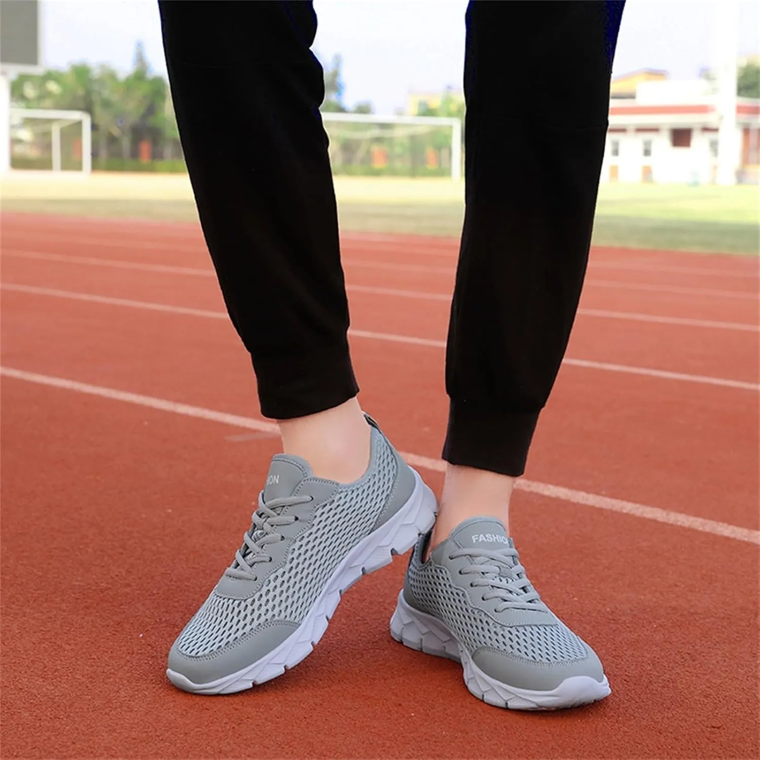 Sneakers for Mens Lightweight Walking Shoes Running Tennis Shoes Slip On Sneakers Casual Comfortable Golf Shoes