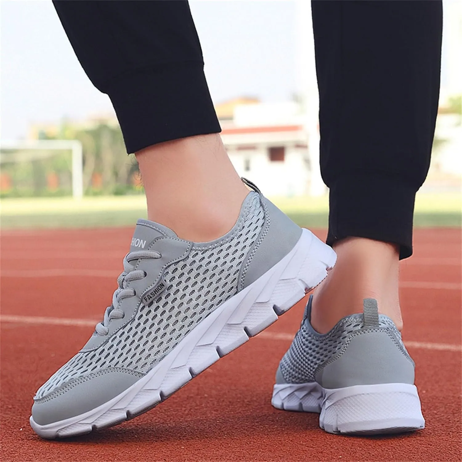 Sneakers for Mens Lightweight Walking Shoes Running Tennis Shoes Slip On Sneakers Casual Comfortable Golf Shoes