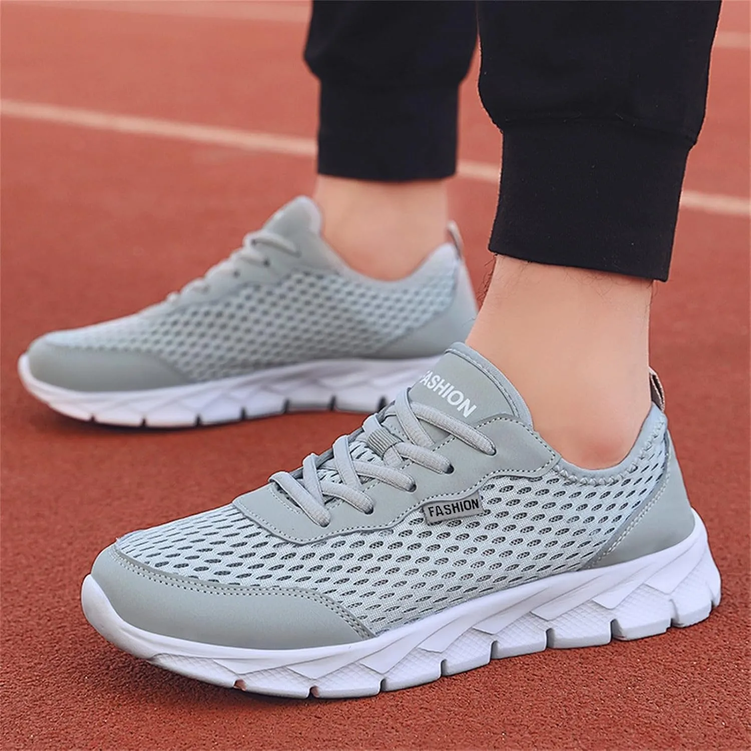 Sneakers for Mens Lightweight Walking Shoes Running Tennis Shoes Slip On Sneakers Casual Comfortable Golf Shoes