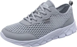 Sneakers for Mens Lightweight Walking Shoes Running Tennis Shoes Slip On Sneakers Casual Comfortable Golf Shoes