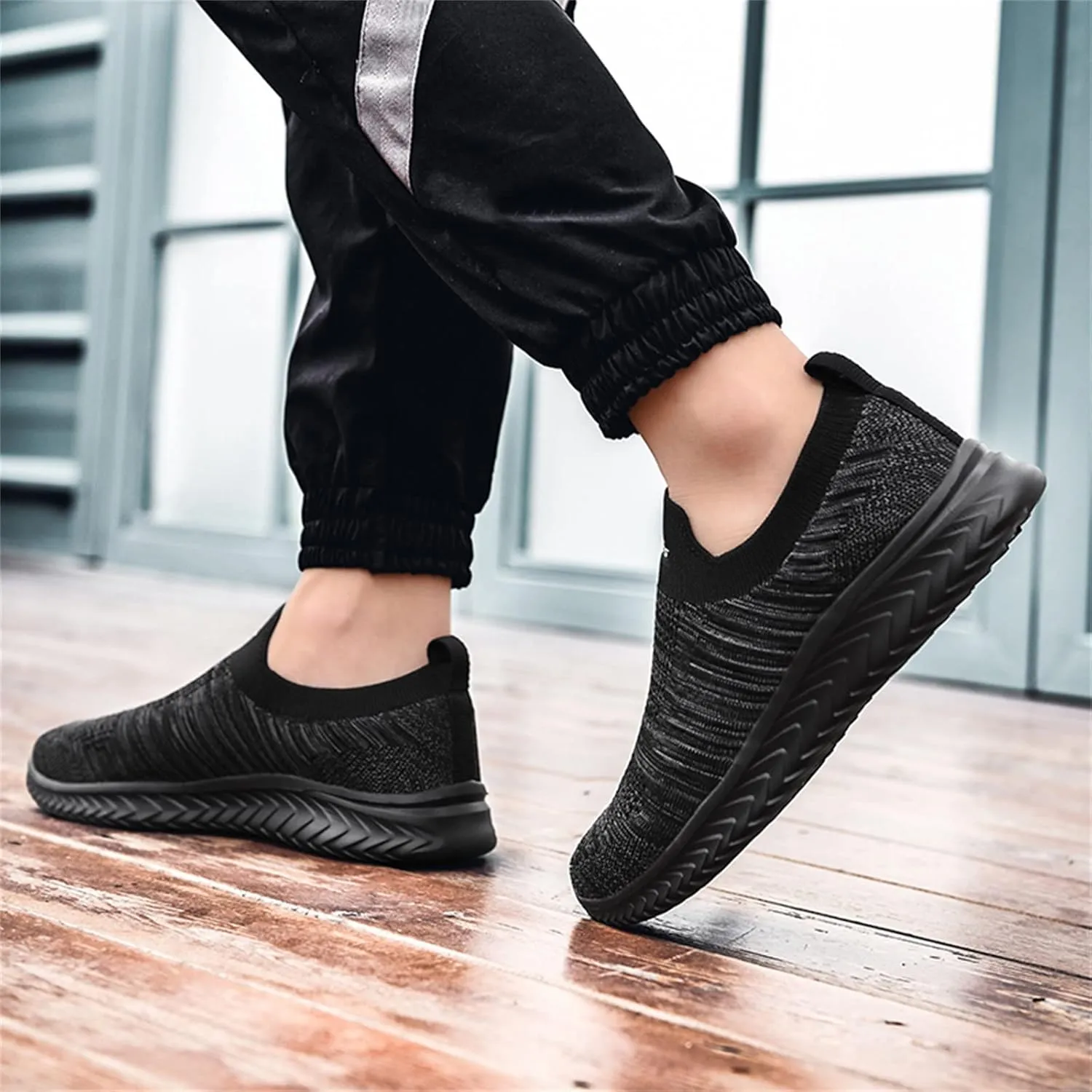 Sneakers for Women Running Shoes Slip On Casual Tennis Shoes Men Fashion Ladies Casual Shoes Black Sneakers White Tennis Shoe Loafers Dress Shoe