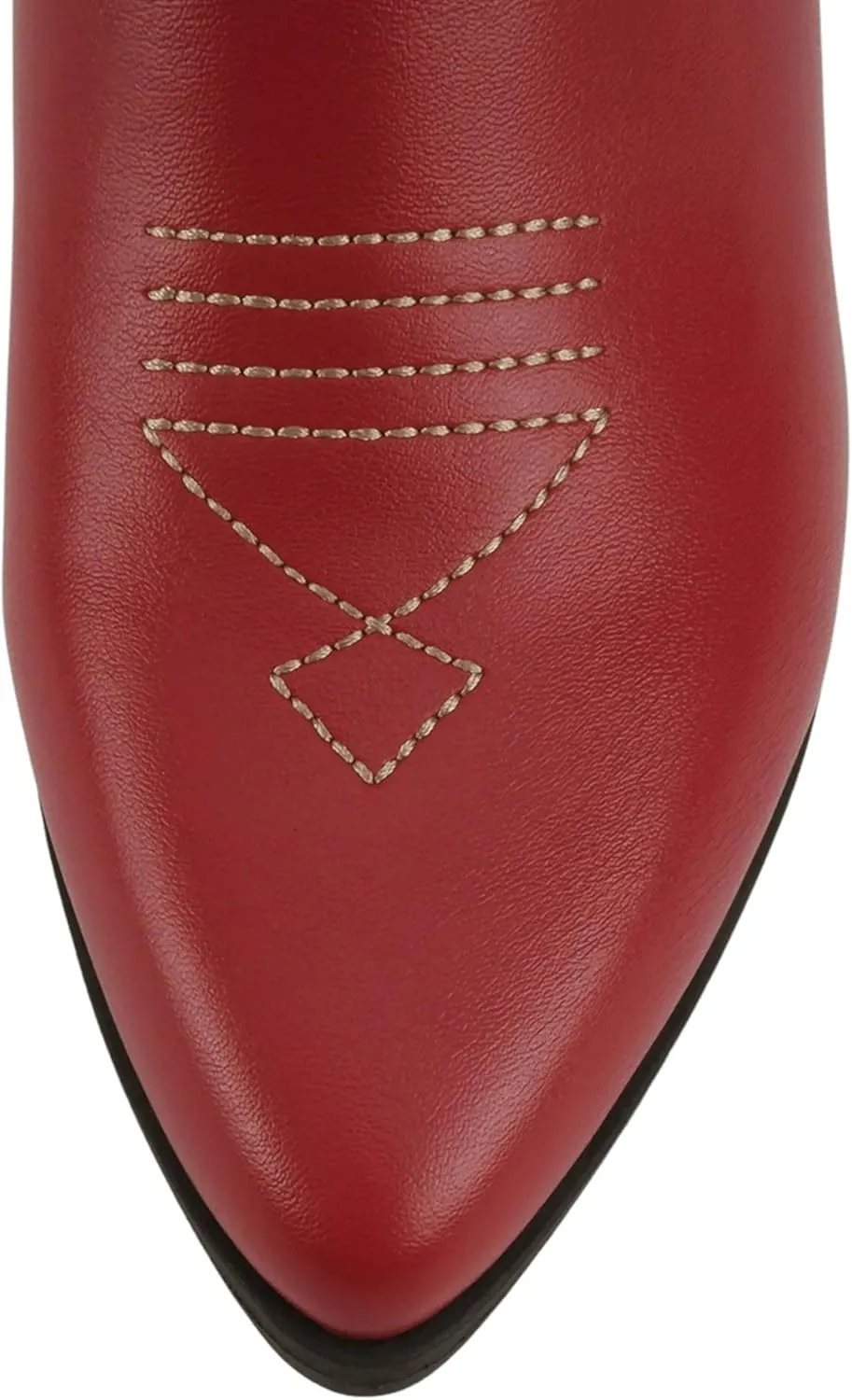 Soda “BLAZING” ~ Women Western Bootie Pointe Toe with Low Heel (Wide Fit Available)