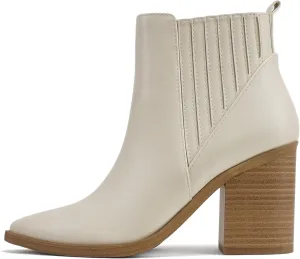 Soda “DUVETS” ~ Women Pointed Toe Pull-On Finger Gore High Heel Ankle Boot