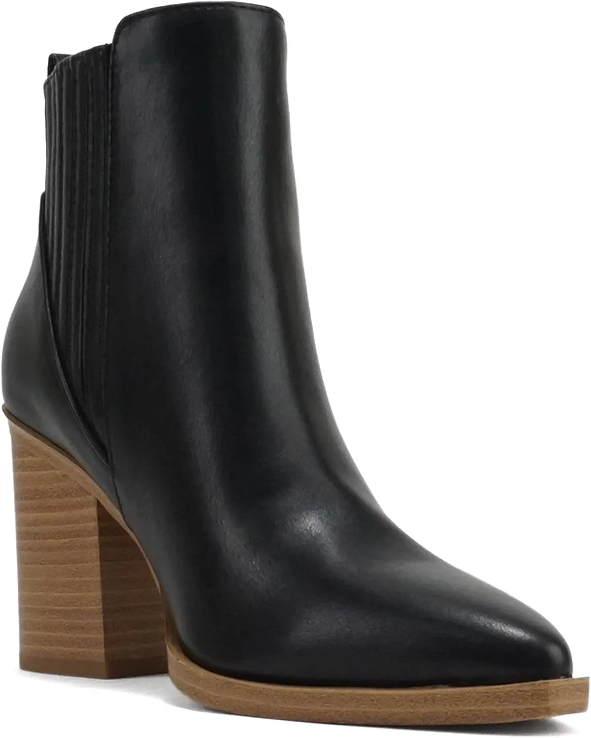 Soda “DUVETS” ~ Women Pointed Toe Pull-On Finger Gore High Heel Ankle Boot